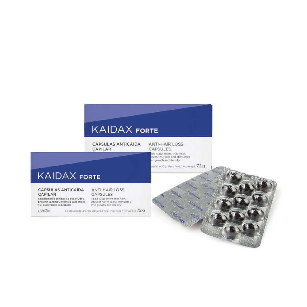 KAIDAX KAIDAX FORTE CÁPSULAS ANTICAÍDA PACK 2 x 60 uds
