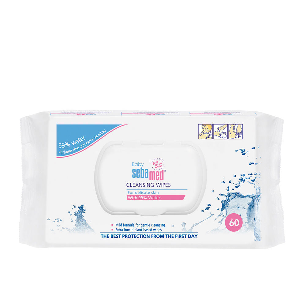 SEBAMED BABY toallitas limpiadoras 60 u