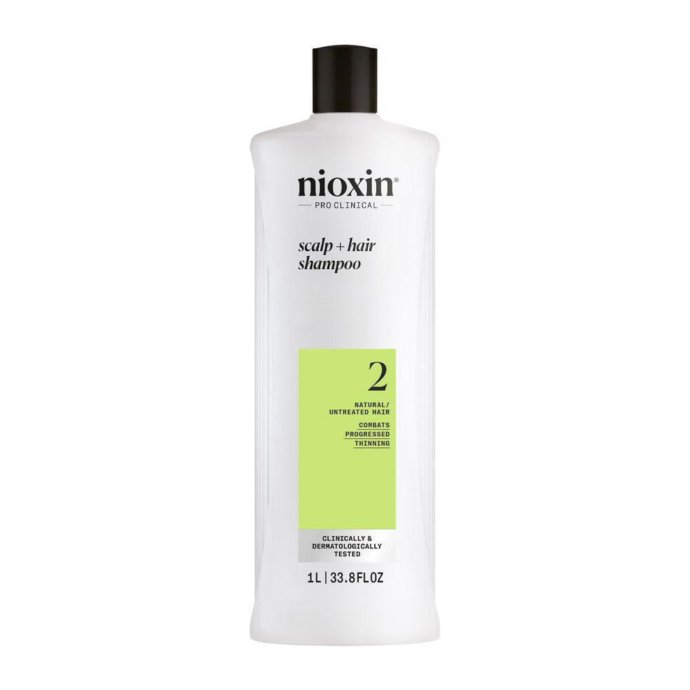 NIOXIN SISTEMA 2 - Champú - Cabello Natural con Debilitamiento Avanzado 1000 ml
