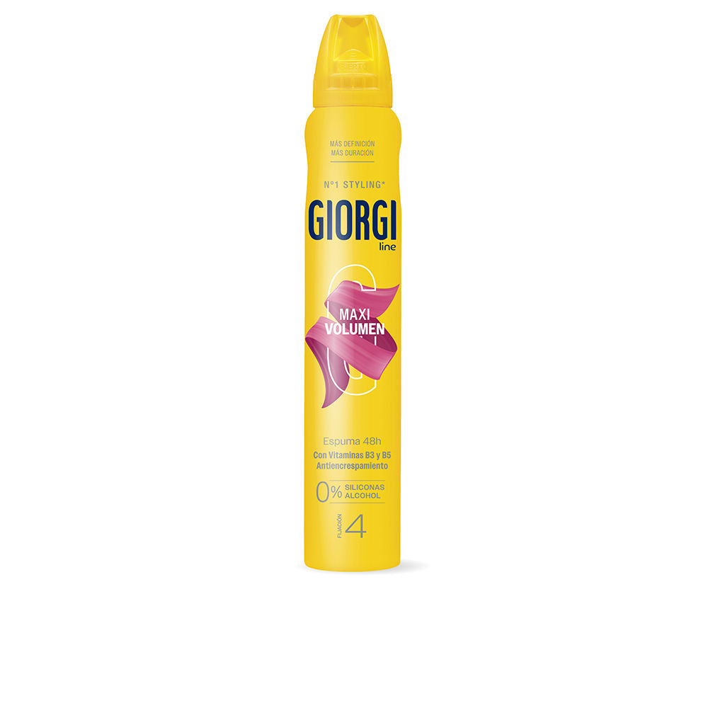 GIORGI LINE GIORGI MAXI-VOLUMEN espuma fijadora nº4 250 ml