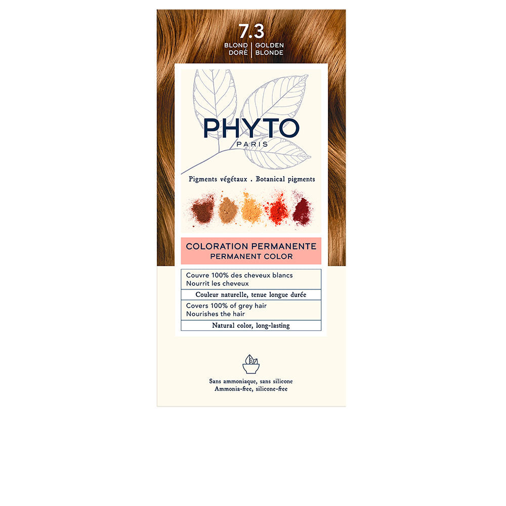 PHYTO PHYTOCOLOR #7.3-rubio dorado 4 u