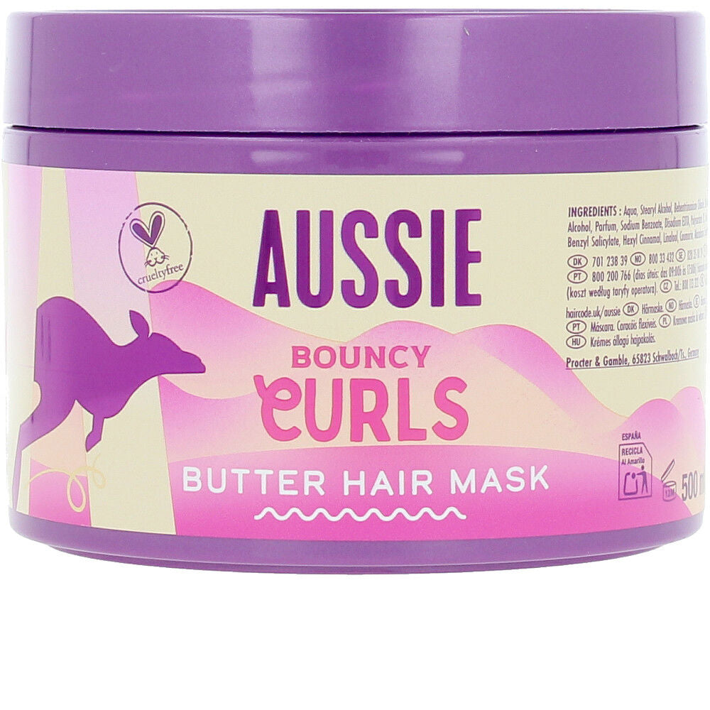 AUSSIE AUSSIE BOUNCY CURLS butter hair mask 500 ml