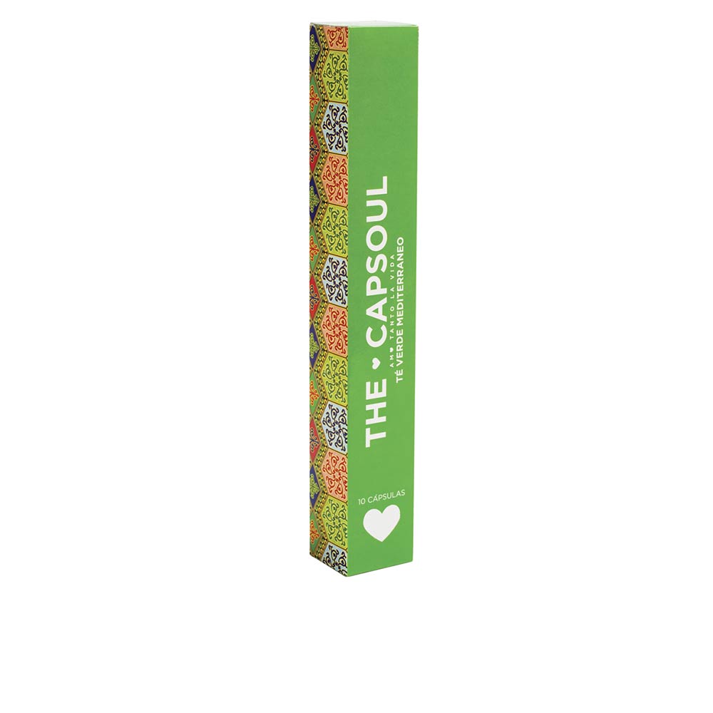 THE CAPSOUL CÁPSULAS TÉ verde mediterraneo cápsulas compatibles Nespresso 10 u