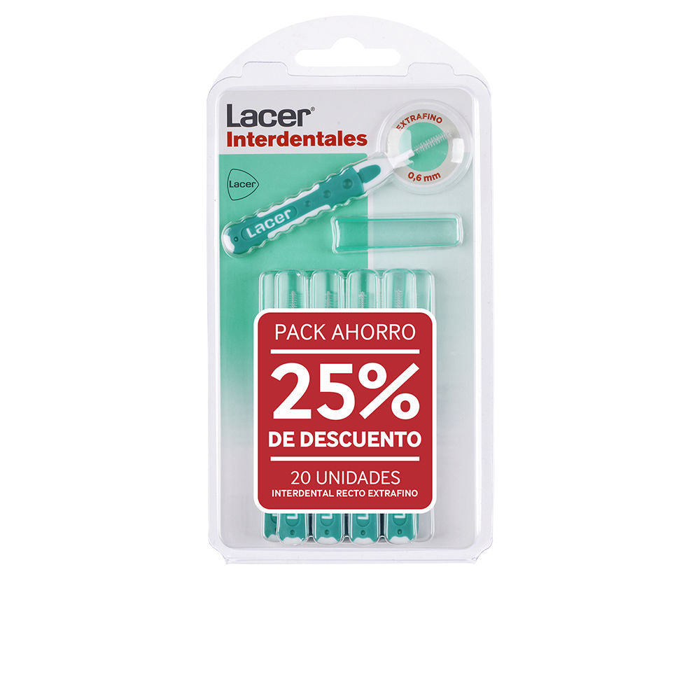 LACER INTERDENTAL ANGULAR extrafino #Surtido 2 x 10 u