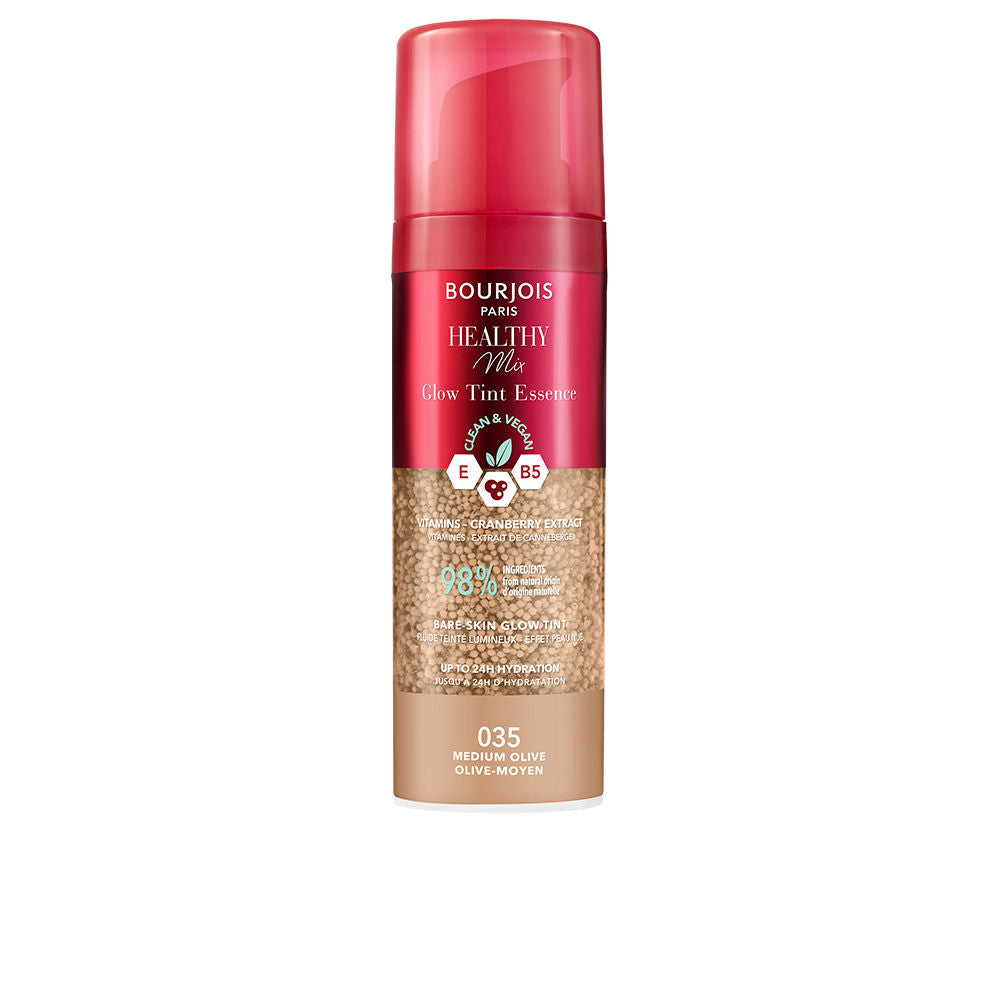 BOURJOIS HEALTHY MIX GLOW TINT ESSENCE base de maquillaje #040-Medium Olive 30 ml