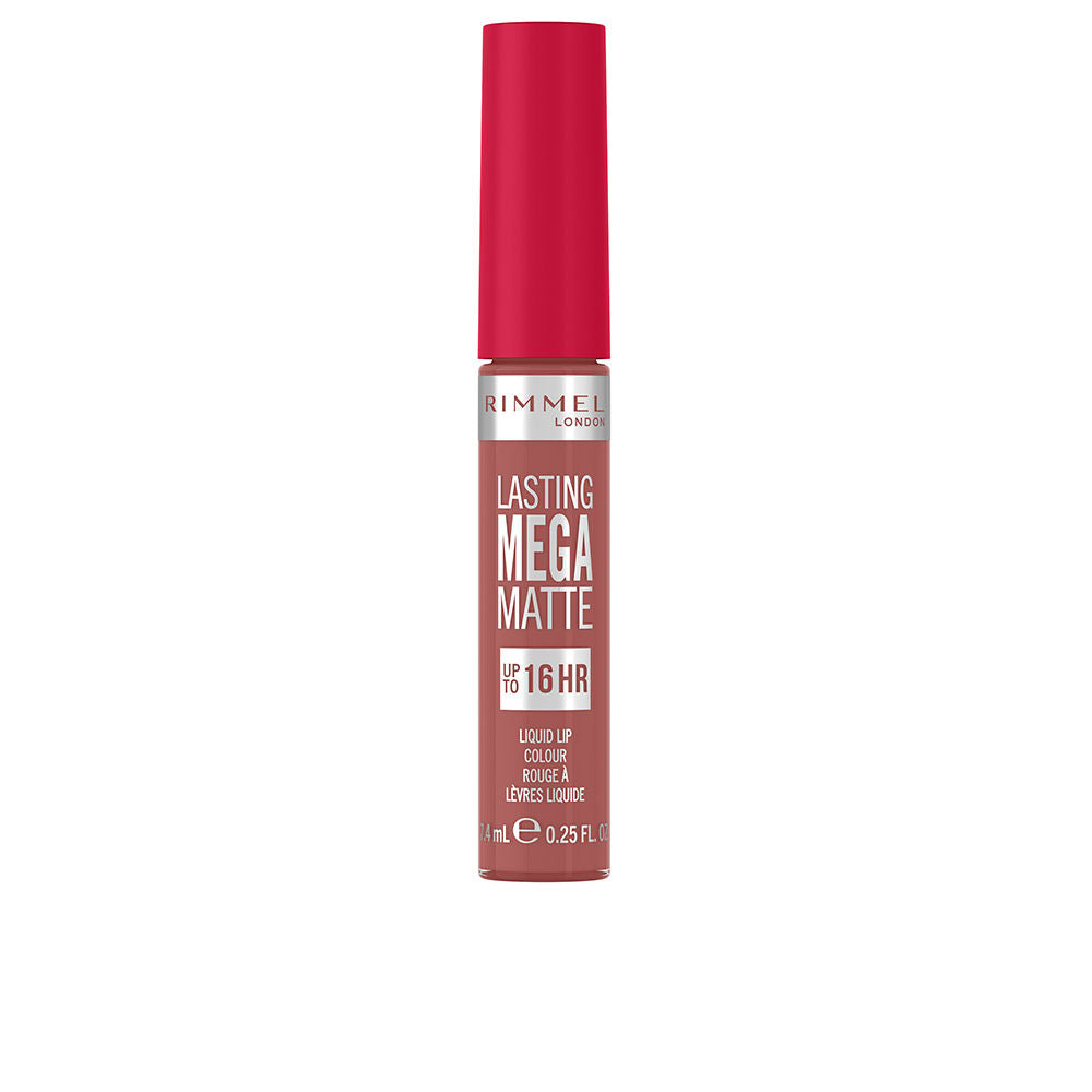 RIMMEL LONDON LASTING MEGA MATTE liquid lip colour #200-pink blink 7,4 ml