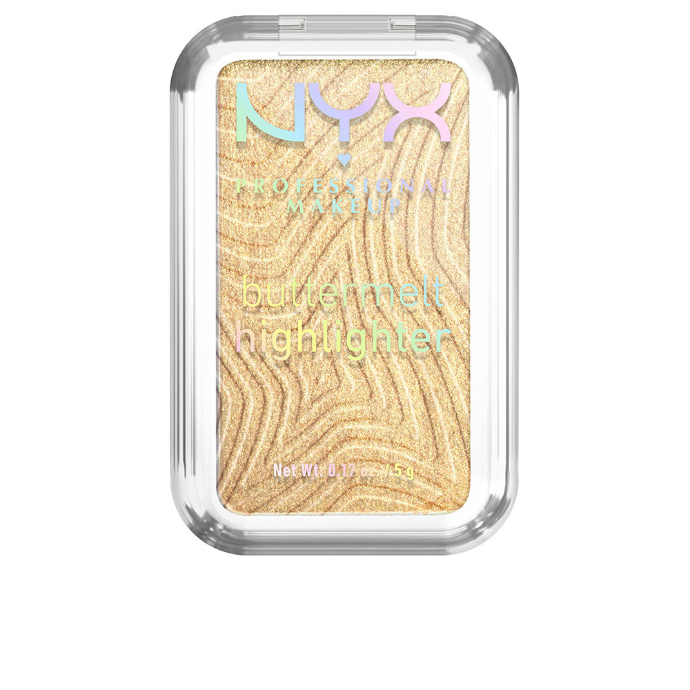 NYX PROFESSIONAL MAKE UP BUTTERMELT HIGHLIGHTER iluminador en polvo #25-Butta Than Gold 5 gr