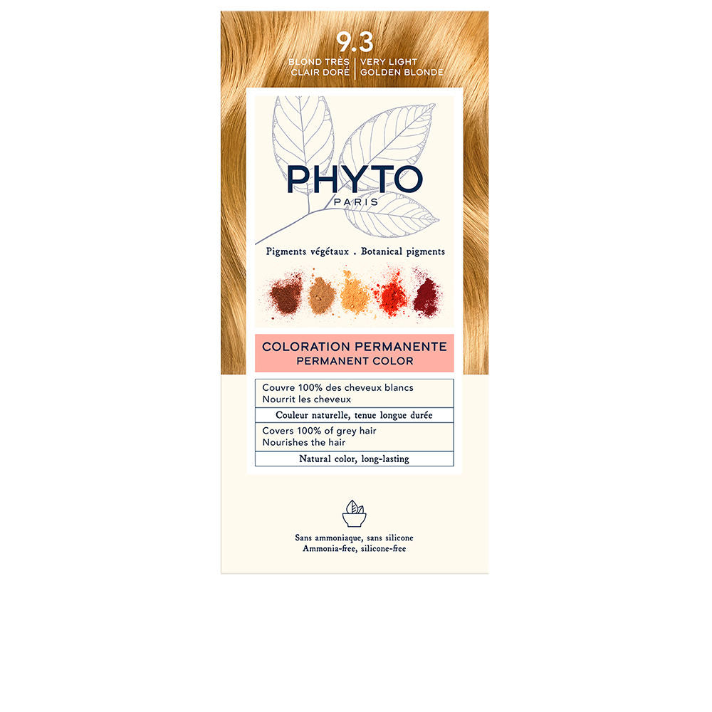 PHYTO PHYTOCOLOR #9.3-rubio dorado muy claro 4 u
