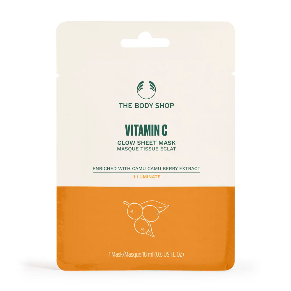 THE BODY SHOP VITAMIN C glow sheet mask 18 ml