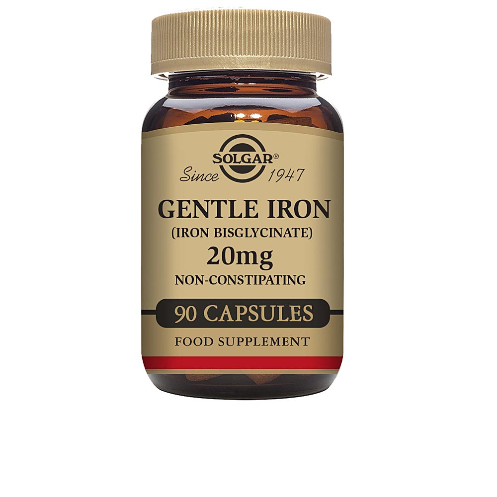 SOLGAR HIERRO GENTLETM Hierro bisglicinato cápsulas vegetales 90 u