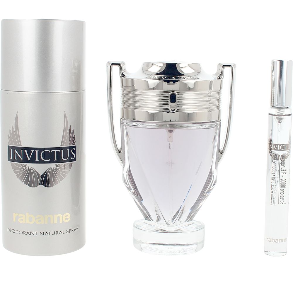 RABANNE INVICTUS ESTUCHE 3 pz