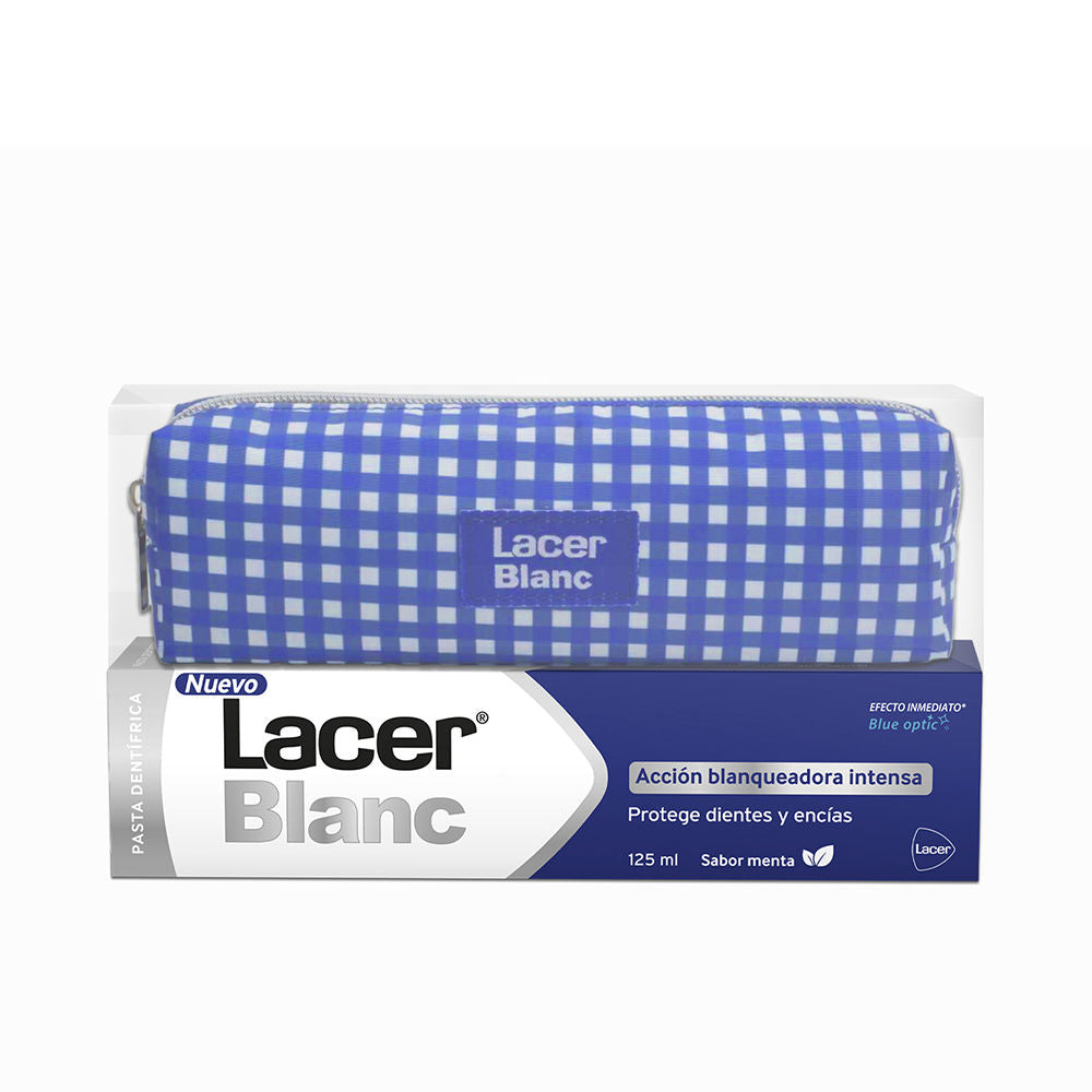 LACER LACERBLANC PASTA DENTAL MENTA + NECESER PACK 2 pz