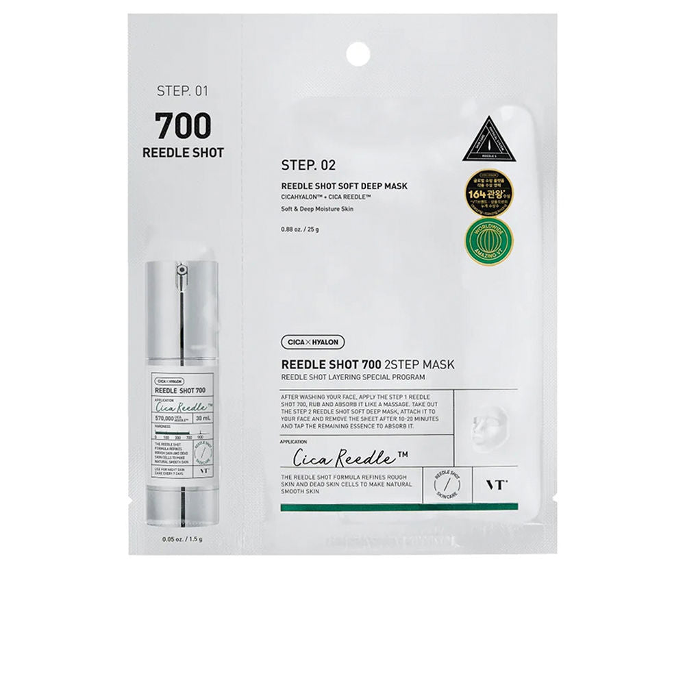 VT COSMETICS VT REEDLE SHOT 700 2-STEP mascarilla con microagujas 25 gr