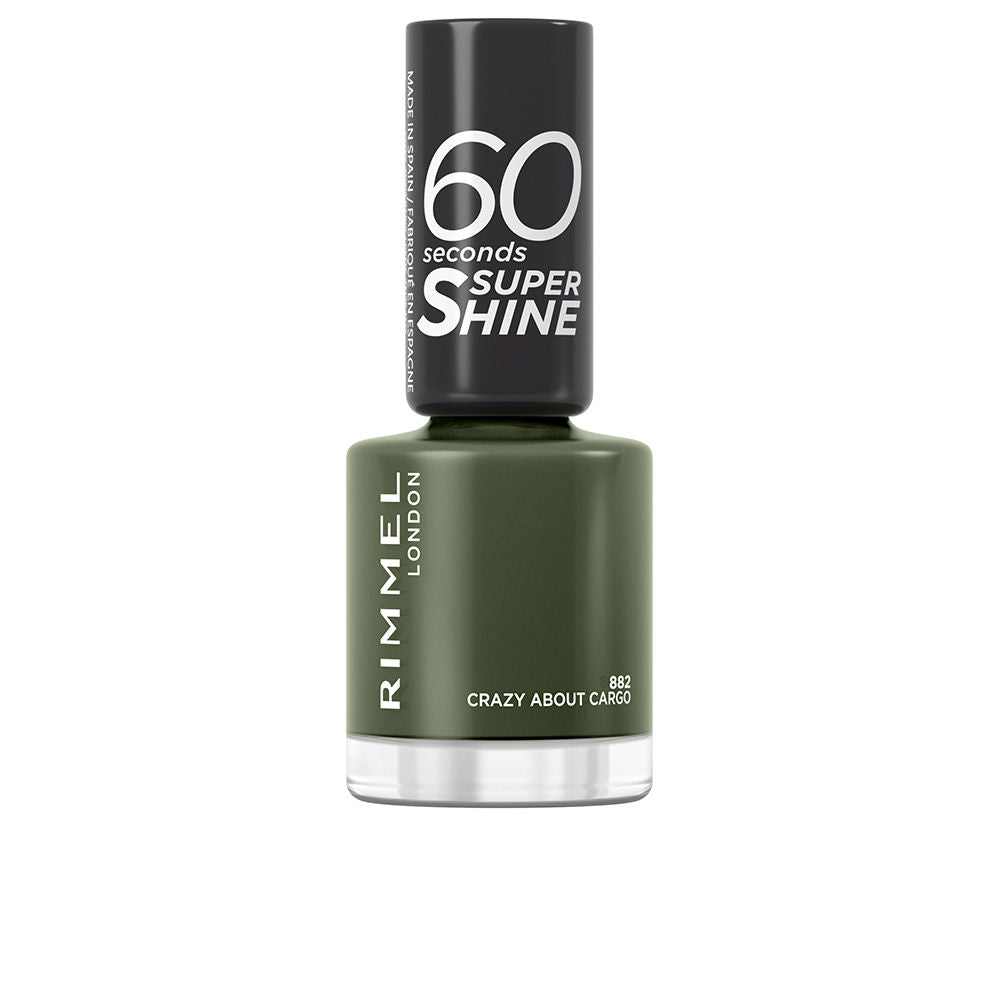 RIMMEL LONDON 60 SECONDS SUPER SHINE esmalte de uñas #882-crazy about cargo 8 ml