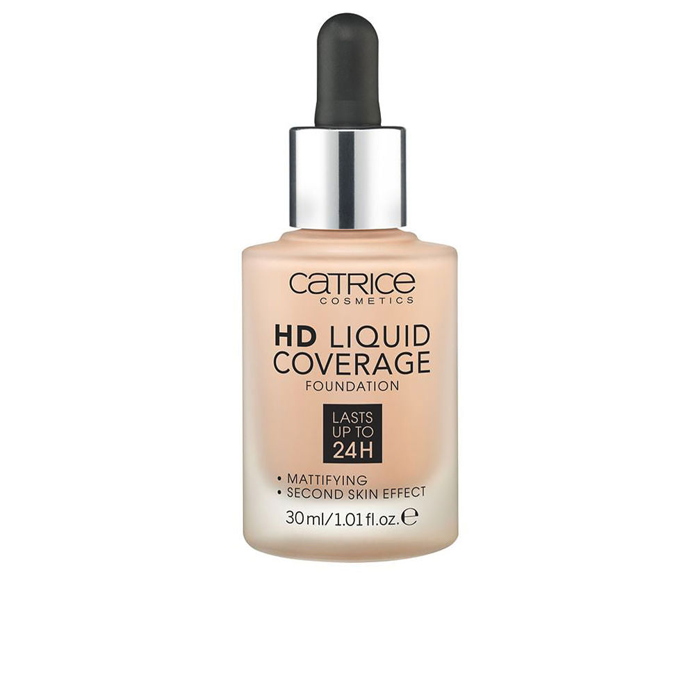 CATRICE LA BASE DE COBERTURA LÍQUIDA HD dura hasta 24 horas #020-rose beige