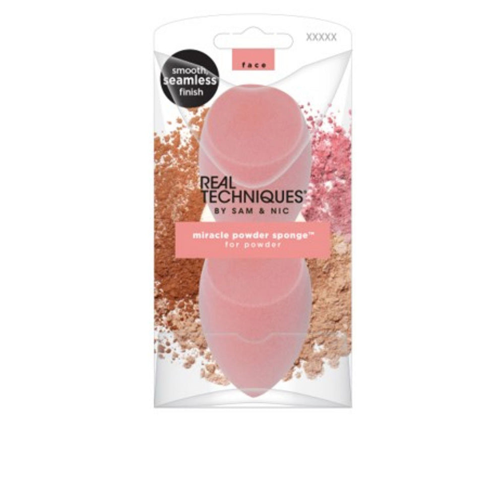 REAL TECHNIQUES MIRACLE POWDER esponja pack 2 u