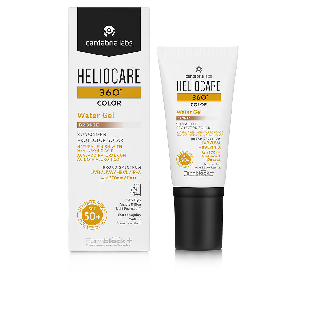 HELIOCARE HELIOCARE 360° COLOR protector solar con color aqua gel SPF50+ #bronze 50 ml
