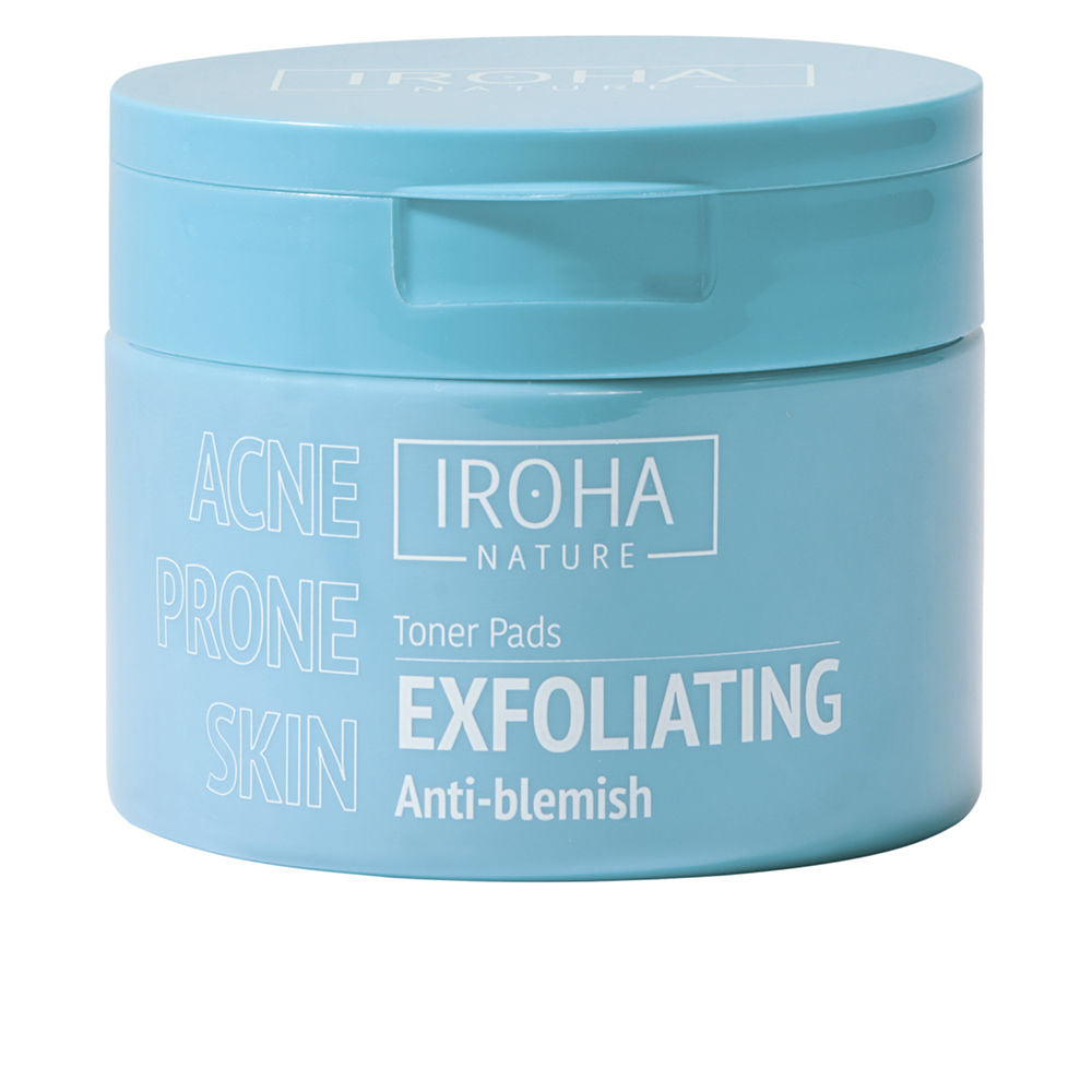 IROHA ACNE PRONE SKIN discos tónico exfoliante 50 u