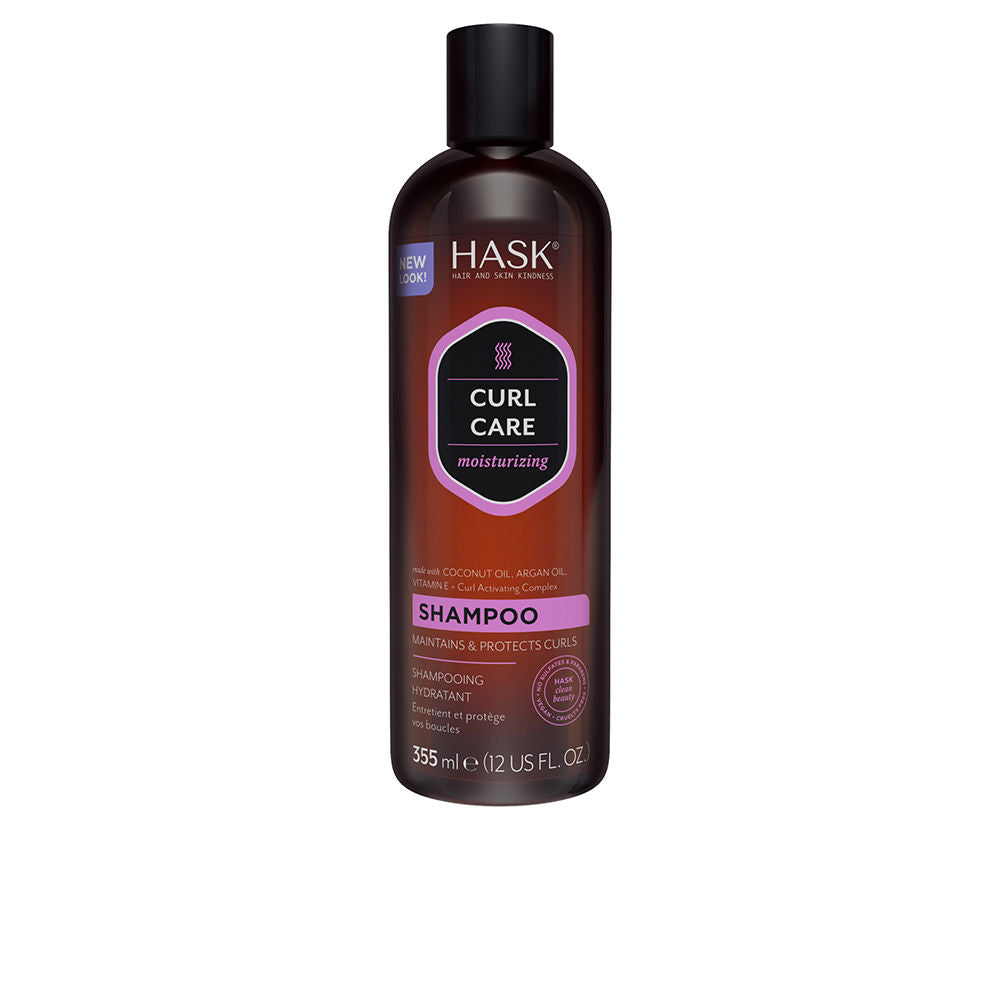 HASK CURL CARE moisturizing shampoo 355 ml