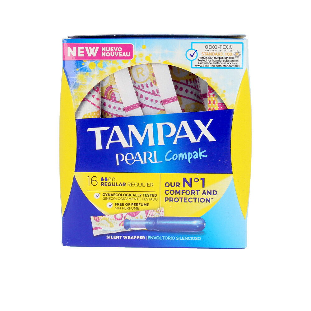 TAMPAX TAMPAX PEARL COMPAK tampón regular 16 u