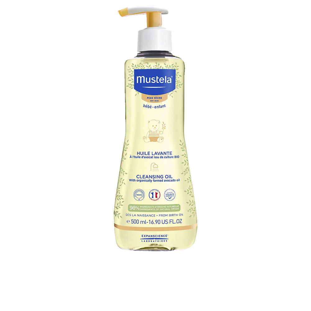 MUSTELA BEBÉ-NIÑO aceite limpiador para pieles secas 500 ml