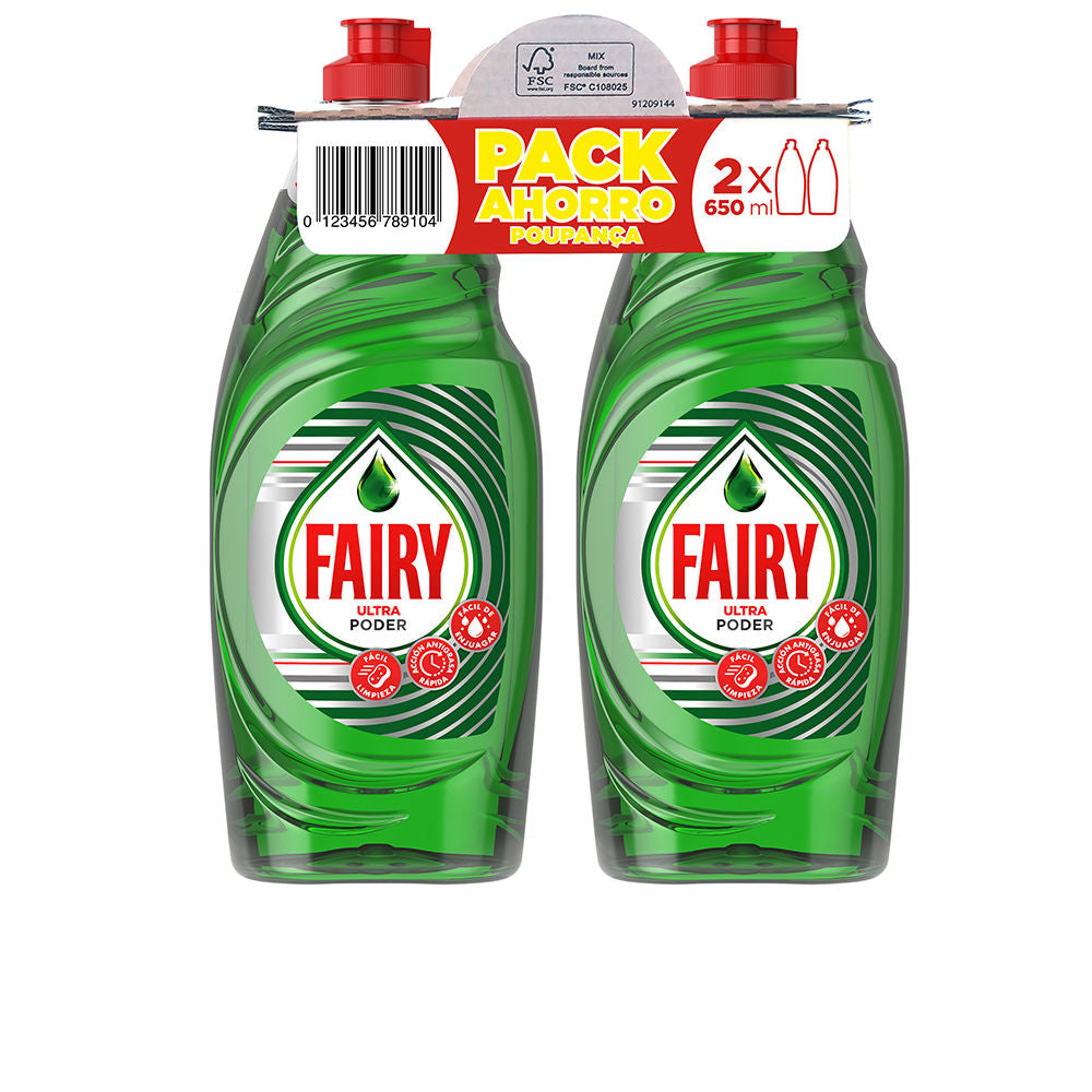 FAIRY FAIRY ULTRA PODER LAVAVAJILLAS CONCENTRADO LOTE 2 x 650 ml