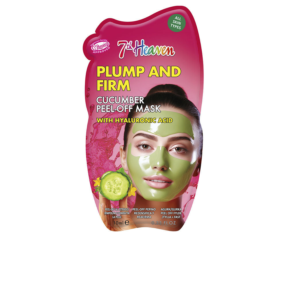 7TH HEAVEN PEEL-OFF PLUMP AND FIRM pepino con ácido hialurónico 10 ml