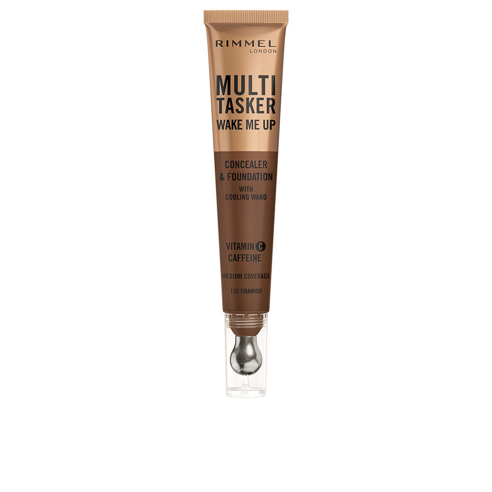 RIMMEL LONDON MULTITASKER WAKE ME UP corrector y base de maquillaje #Tiramisu 20 ml