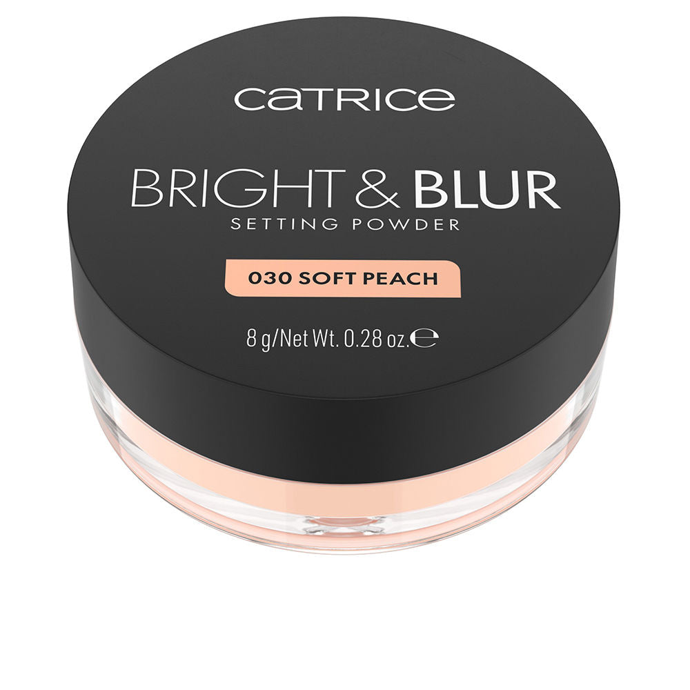 CATRICE BRIGHT & BLUR polvos fijadores sueltos #030-Soft Peach 8 gr