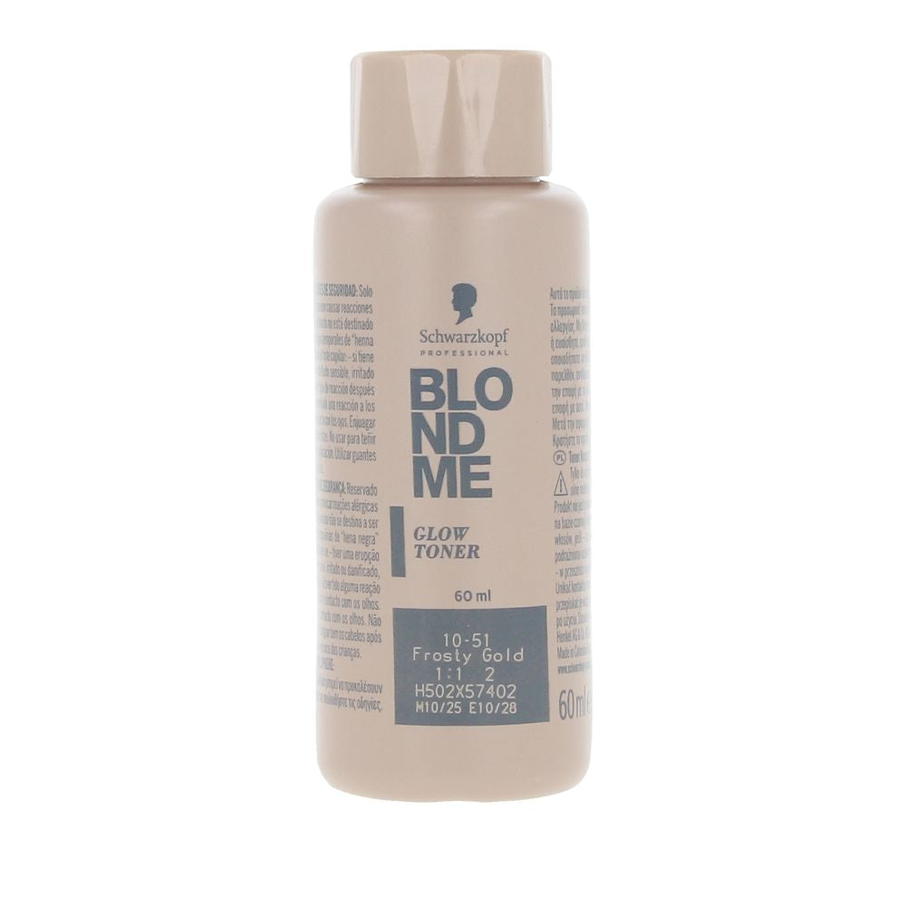 SCHWARZKOPF BLONDME matizador de brillo #Dorado Hielo 10-51 60 ml