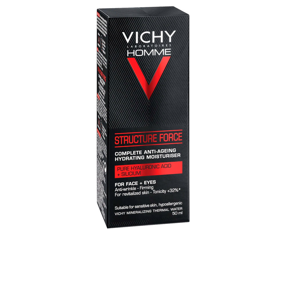 VICHY HOMME STRUCTURE FORCE crema facial hombre tratamiento antiedad todo en uno 50 ml