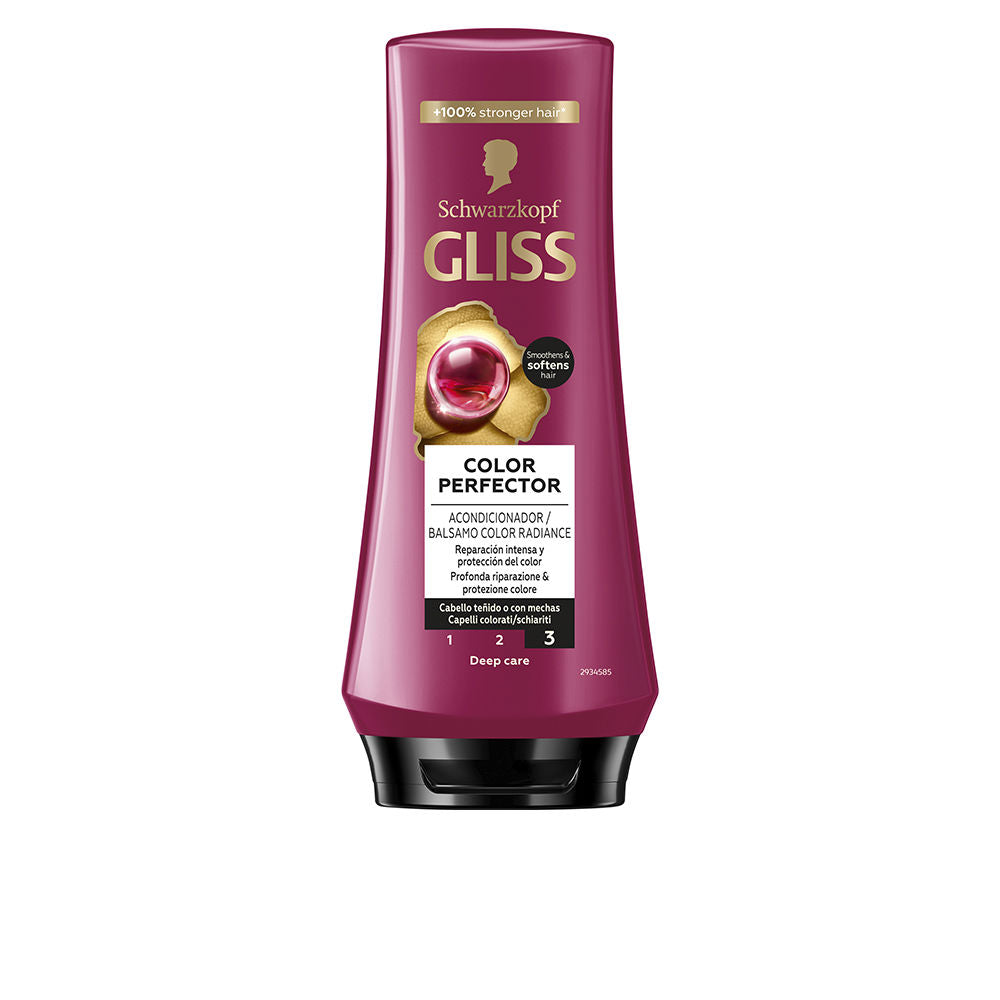 SCHWARZKOPF MASS MARKET GLISS COLOUR PERFECTOR acondicionador 200 ml