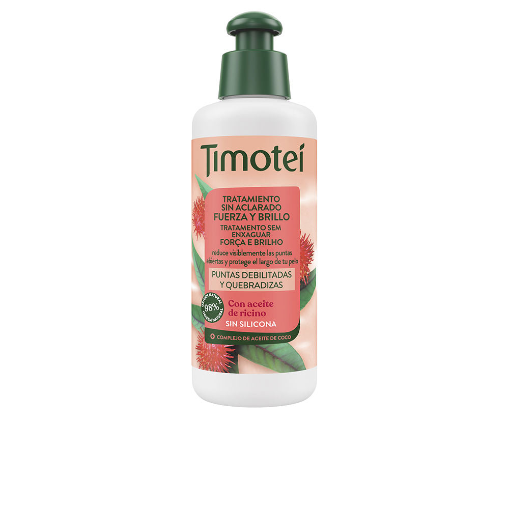 TIMOTEI TIMOTEI acondicionador fortalecedor fuerza y brillo con aceite de ricino y coco 160 ml