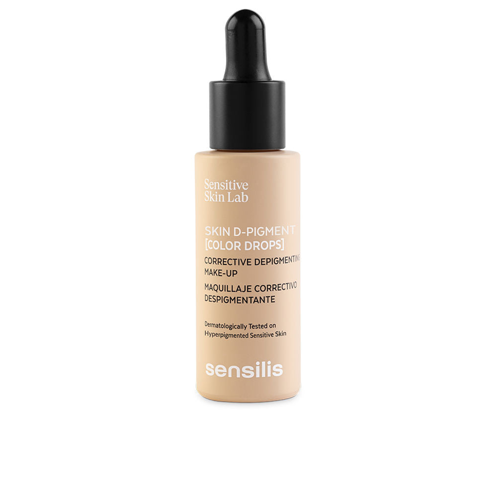 SENSILIS SKIN D-PIGMENT [COLOR DROPS] maquillaje corrector despigmentante #Beige rose 30 ml