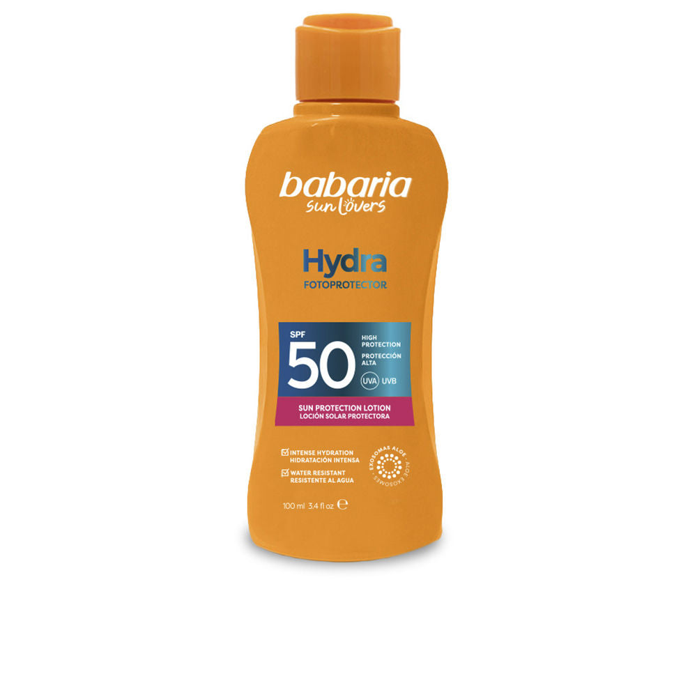 BABARIA SUN LOVERS HYDRA loción solar protectora SPF50+ 100 ml