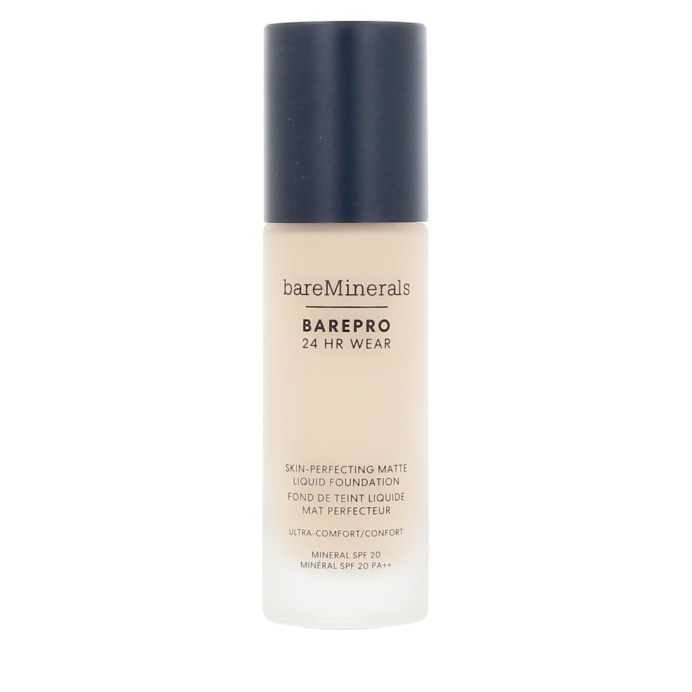 BARE MINERALS BAREPRO 24HR WEAR fondo de maquillaje líquido mate SPF20 #Fair 10 Warm 30 ml