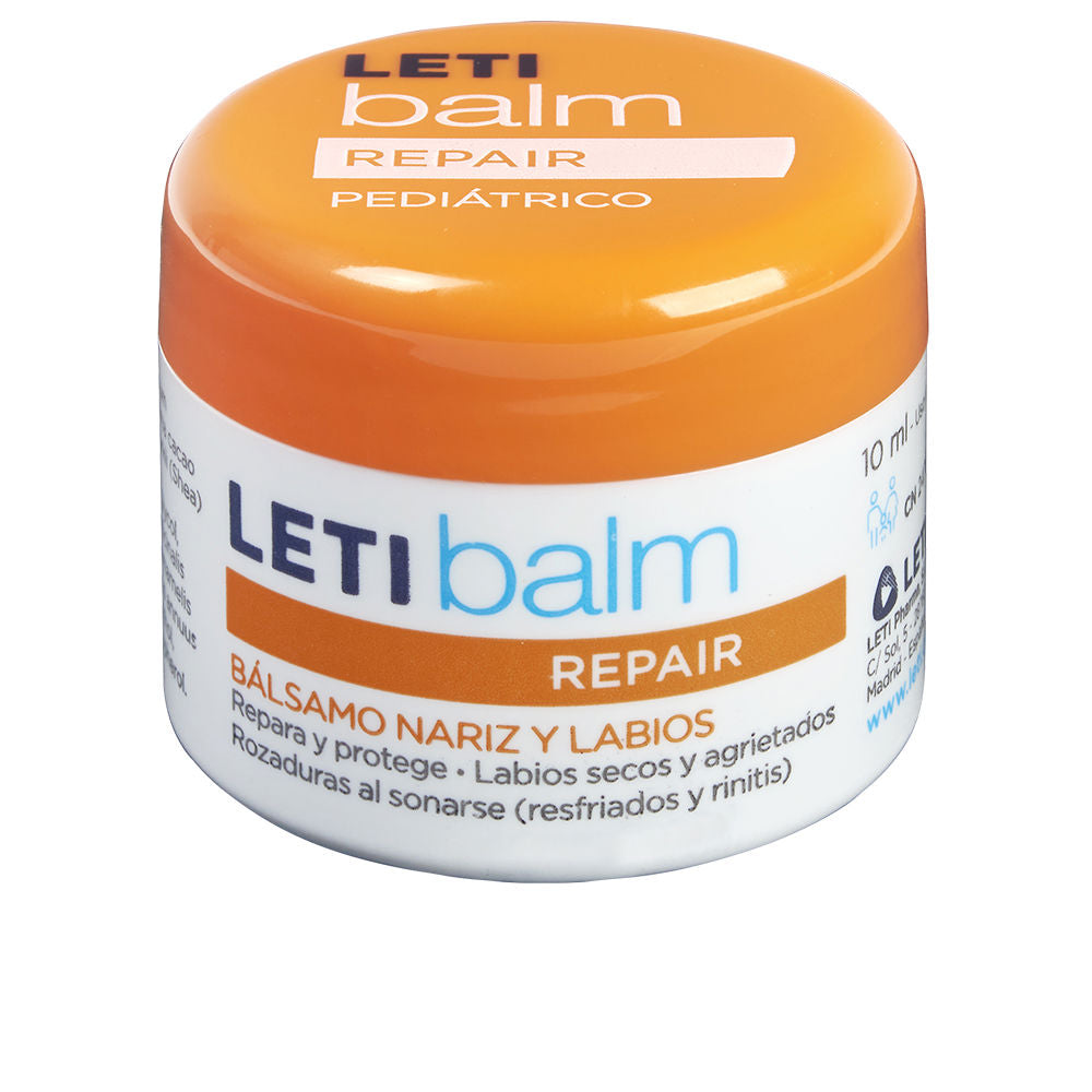 LETI PHARMA LETIBALM REPAIR pediátrico, bálsamo nariz y labios 10 ml