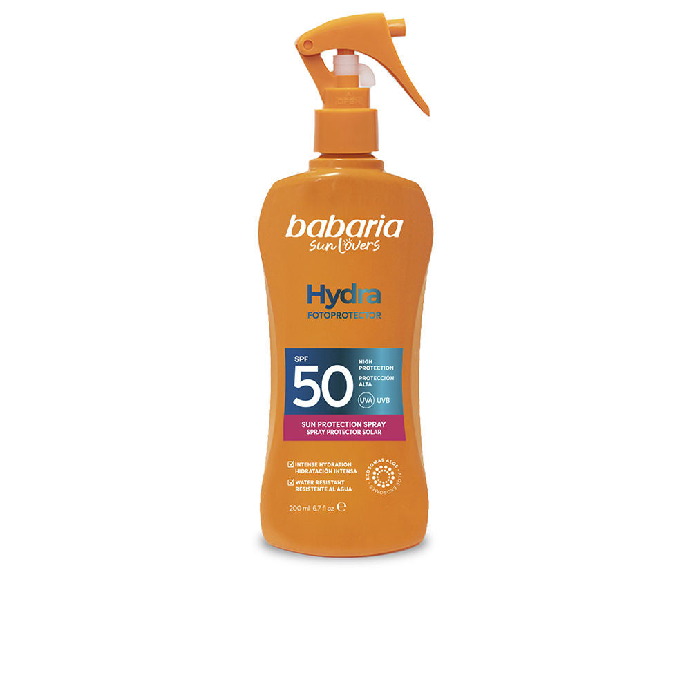 BABARIA SUN LOVERS HYDRA protección solar SPF50 200 ml