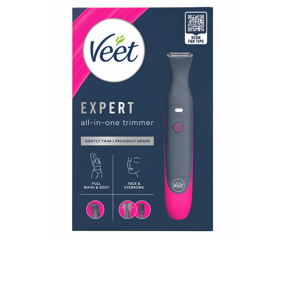 VEET EXPERT ELECTRIC TRIMMER bikini, rostro y cuerpo 5 u