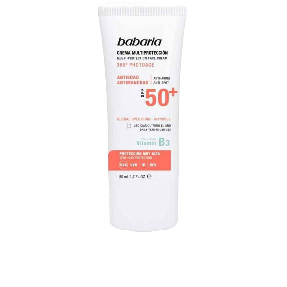 BABARIA SOLAR MULTIPROTECCION crema antimanchas SPF50+ 50 ml