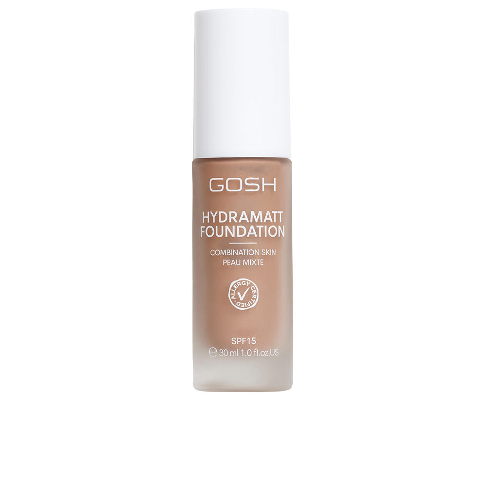 GOSH HYDRAMATT base de maquillaje SPF15 #01-medium dark red 30 ml