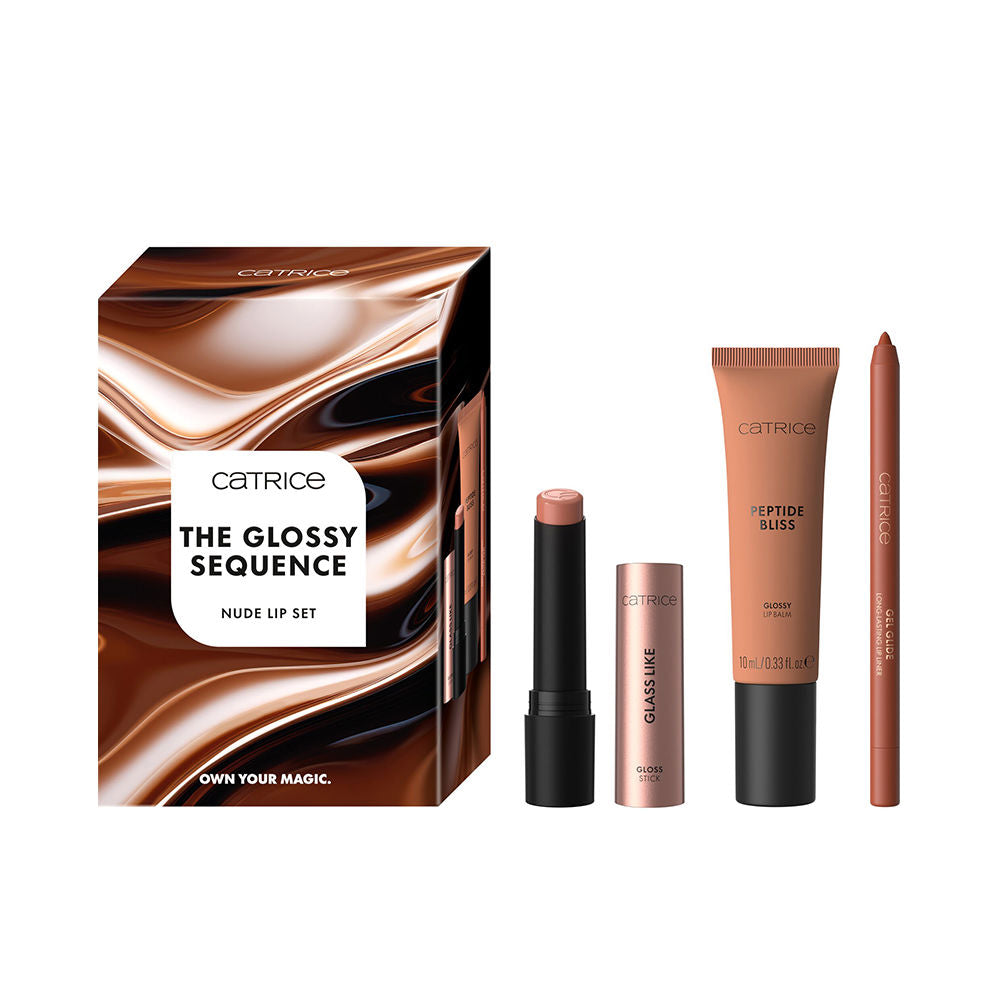 CATRICE THE GLOSSY SEQUENCE ESTUCHE 3 pz