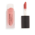 REVOLUTION MAKE UP MATTE BOMB liquid lip #fancy pink