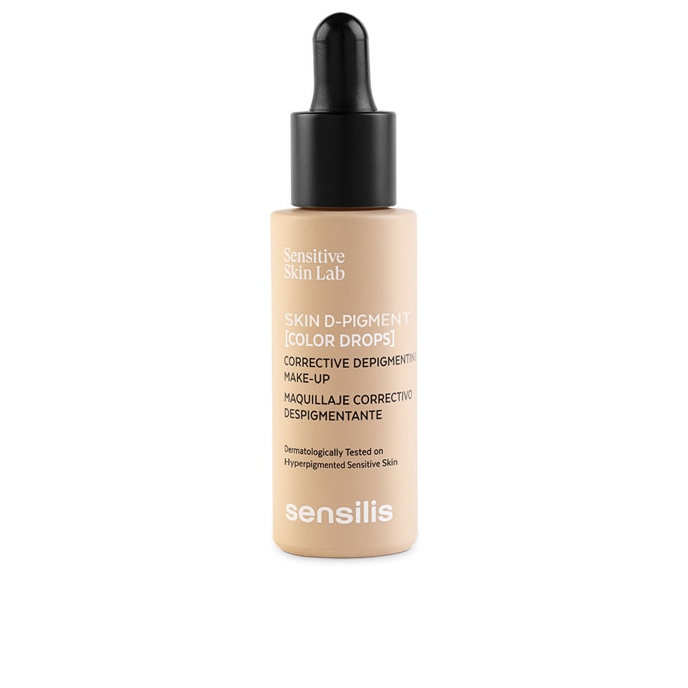 SENSILIS SKIN D-PIGMENT [COLOR DROPS] maquillaje corrector despigmentante #Beige 30 ml