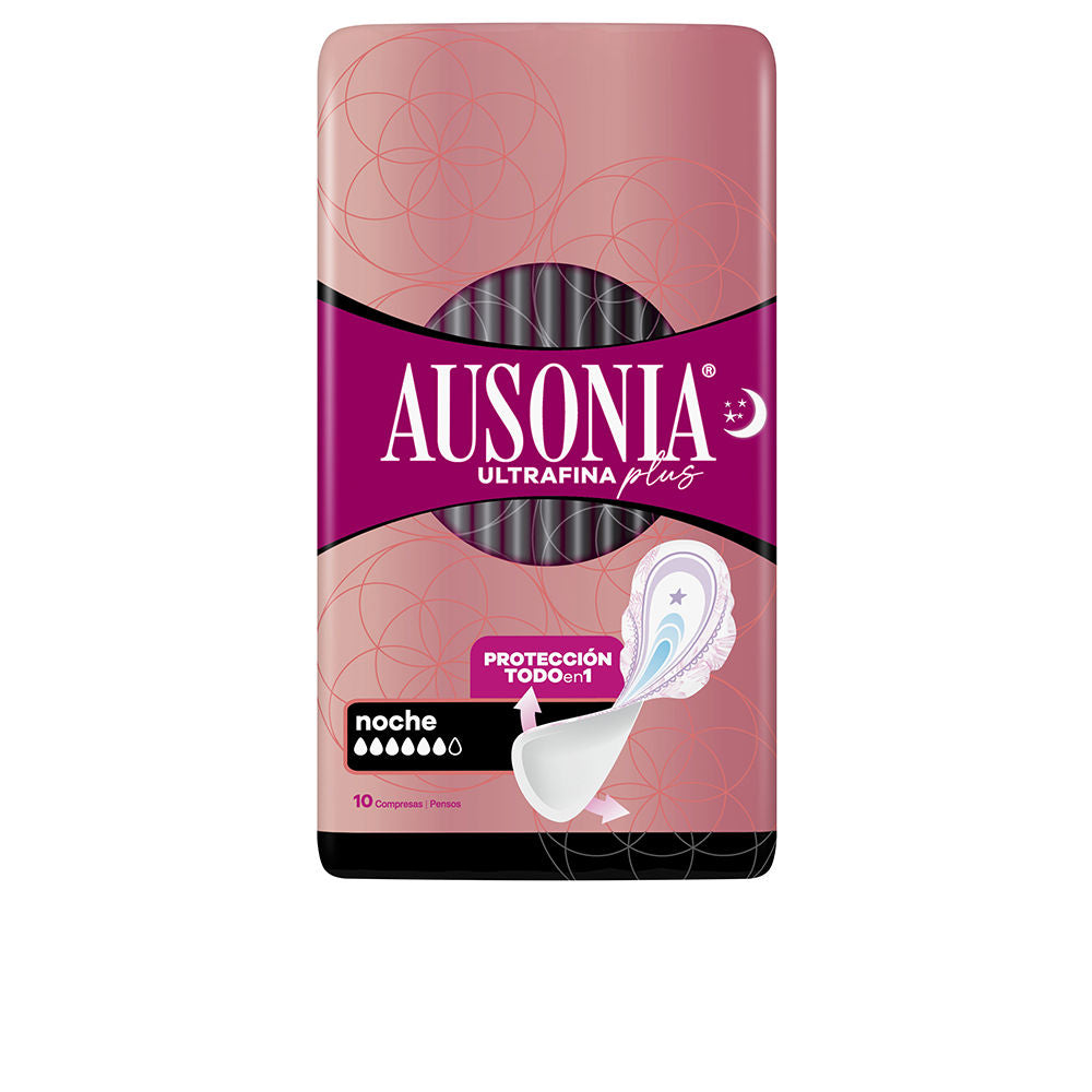 AUSONIA AUSONIA ULTRAFINA PLUS compresas noche alas 10 u