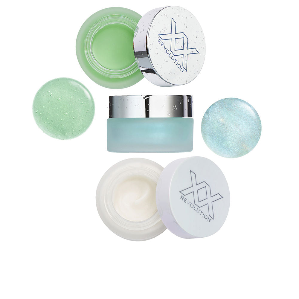 REVOLUTION MAKE UP XX REVOLUTION LOTE 3 pz