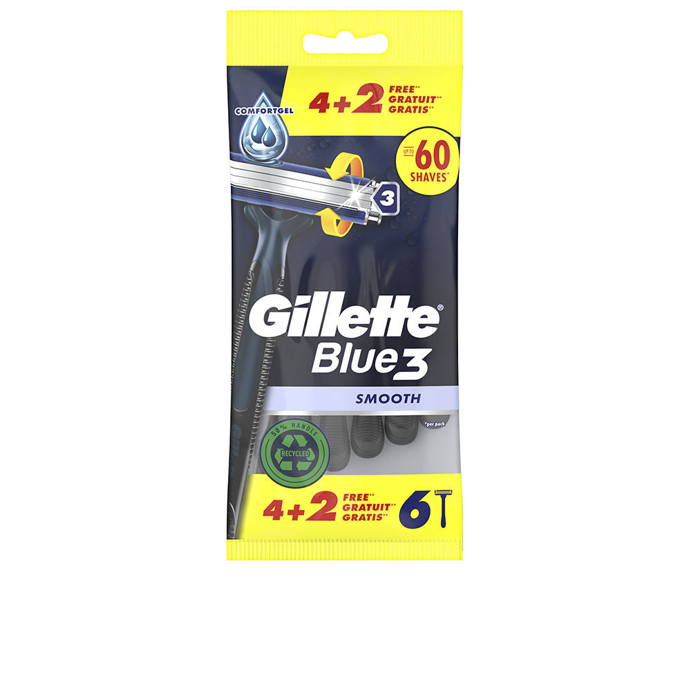 GILLETTE GILLETTE BLUE 3 cuchilla afeitar desechables 6 u