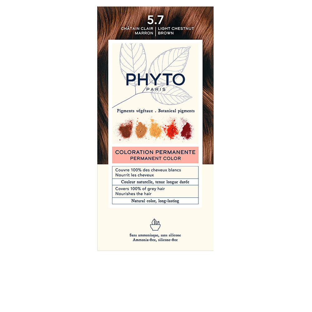 PHYTO PHYTOCOLOR #5.7-castaño marrón claro 4 u