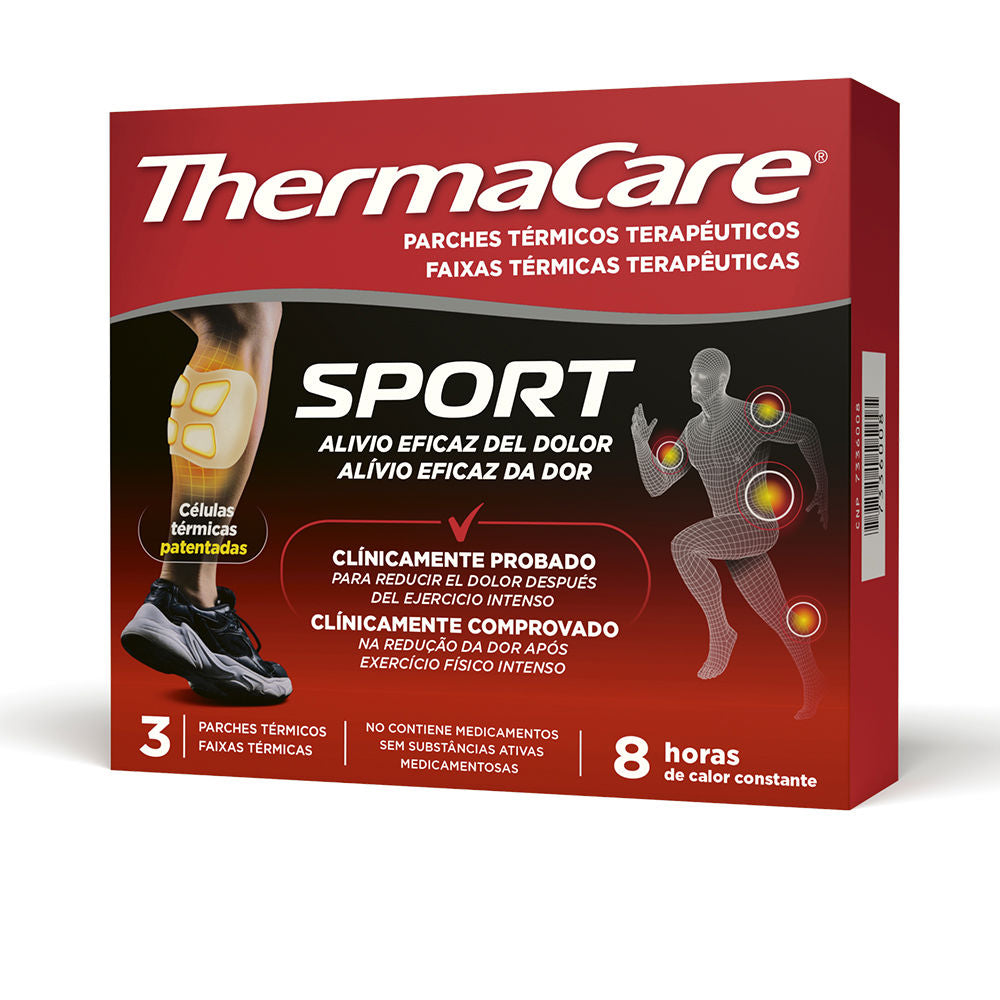 THERMACARE THERMACARE SPORT parches térmicos 3 u