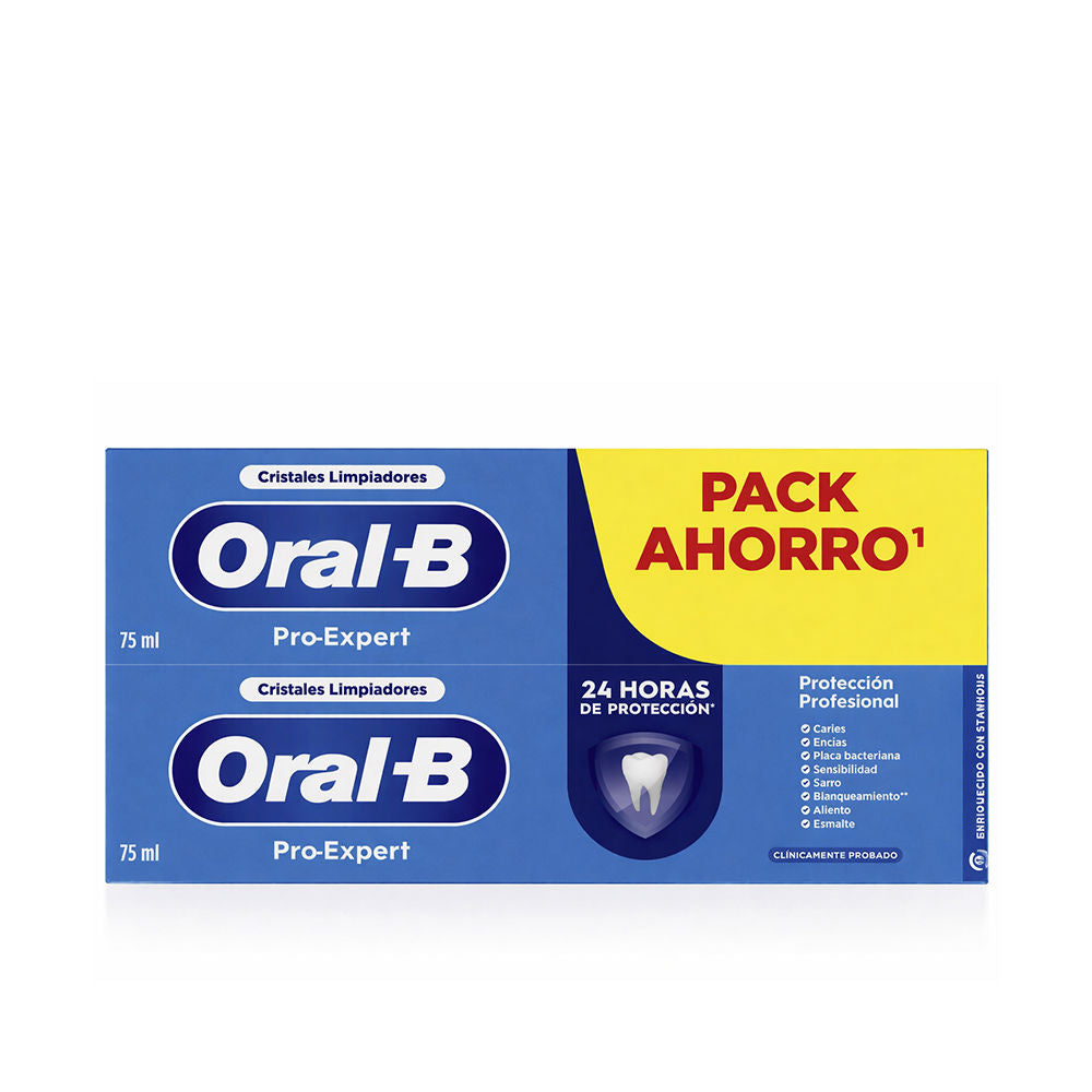 ORAL-B PASTA DENTAL PROTECTORA PROFESIONAL PRO-EXPERT paquete de 2 x 75 ml